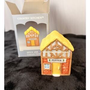 1994 country kitchen *PEPPER* spice jar collection